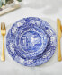 Blue Italian Dinner Plate, 10.5"