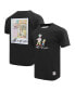 ფოტო #1 პროდუქტის Men's Black The Simpsons Krusty Not A Role Model T-shirt