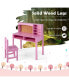 Фото #4 товара Kids Desk and Chair Set with Hutch and Bulletin Board for 3+ Kids