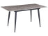Фото #1 товара Стол обеденный Beliani EFTALIA "EFTALIA" в стиле гламур, серый 80x120/150x75 см 26 кг 100 кг. Пудровое покрытие, MDF-плита, поверхность из камня.