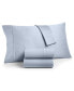 Sleep Luxe Extra Deep Pocket 700 Thread Count 100% Egyptian Cotton 4-Pc. Sheet Set, Full, Created for Macy's