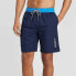 Фото #1 товара Speedo Men's 9" Marina Long Volley Swim Shorts - Blue/Navy S