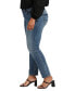 Фото #3 товара Plus Size Suki Mid Rise Straight Leg Jeans