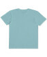 Big Boys Regular-Fit Gradient Lines Logo T-Shirt