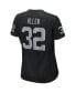 ფოტო #2 პროდუქტის Women's Marcus Allen Black Las Vegas Raiders Game Retired Player Jersey
