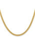 Фото #1 товара Chisel yellow IP-plated 4mm Curb Chain Necklace