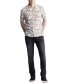 Men's Sandro Printed Short Sleeve Button-Front Camp Shirt
