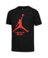 Фото #2 товара Big Boys and Girls Chicago Bulls Essential Jumpman Logo T-Shirt