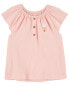 Фото #1 товара Toddler Ice Cream Crinkle Jersey Top 3T