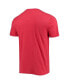 ფოტო #4 პროდუქტის Men's Navy, Red Cleveland Indians Meter T-shirt and Pants Sleep Set