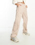 ASOS DESIGN Tall clean pull on cargo trouser in stone