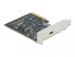 Фото #2 товара DeLOCK 89036 интерфейсная карта/адаптер PCIe, USB 3.2 Gen 2 (3.1 Gen 2) Внутренний