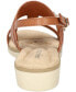 Фото #3 товара Women's Caddo Buckle Slingback Wedge Sandals
