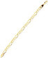 ფოტო #4 პროდუქტის Men's Figaro Chain Bracelet in 10k Gold