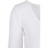 URBAN CLASSICS Cardigan Cropped Rib Long Sleeve V Neck T-Shirt