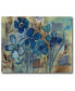 Фото #1 товара Blue Brown Gallery-Wrapped Canvas Wall Art - 16" x 20"