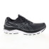 Фото #1 товара Asics Gel-Cumulus 24 Mens Black Leather Extra Wide Athletic Running Shoes 11