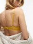 Фото #5 товара Topshop Molly lace underwire bra in mustard