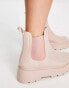 Фото #2 товара ASOS DESIGN Gadget chunky chelsea rain boots in beige