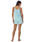 ფოტო #2 პროდუქტის Women's 2-Pc. Double-Strap Boxer Pajamas Set