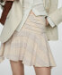 ფოტო #1 პროდუქტის Women's Asymmetrical Printed Mini-Skirt