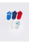 LCW baby Çizgili Erkek Bebek Patik Çorap 5'li