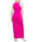 ფოტო #2 პროდუქტის Twisted-Neck Tulip-Hem Dress