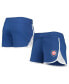 Women's Royal Chicago Cubs Stretch French Terry Shorts