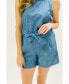 ფოტო #3 პროდუქტის Women's Halter Romper