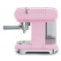 Фото #3 товара SMEG Espresso Coffee Machine Pink ECF01PKEU - Espresso machine - 1 L - Ground coffee - 1350 W - Pink