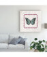 Фото #3 товара Courtney Prahl Butterfly Stamp Bright Canvas Art - 15" x 20"