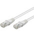 Wentronic CAT 6 Patch Cable - U/UTP - white - 5 m - Cat6 - U/UTP (UTP) - RJ-45 - RJ-45