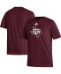 Фото #2 товара Men's Maroon Texas A&M Aggies Logo Fresh T-shirt