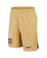 Men's Gold Barcelona Performance Stadium Shorts