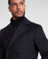 ფოტო #6 პროდუქტის Men's Classic-Fit Wool Blend Solid Overcoat