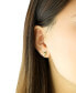 ფოტო #2 პროდუქტის Peridot (3/8 ct. t.w.) & Green Tourmaline (1/3 ct. t.w.) Bezel Stud Earrings in Gold Vermeil (Also available in Morganite & Pink Topaz) Created for Macy's