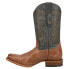 Justin Boots Sandy Embroidered Square Toe Cowboy Womens Brown Casual Boots RM30
