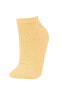Kadın 5'li Pamuklu Patik Çorap V5122azns