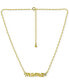 Giani Bernini cubic Zirconia Mama Heart Pendant Necklace, 16" + 2" extender, Created for Macy's