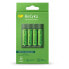 GP BATTERIES Pack Of Rechargeable Recyko Pro (4Aa And 4Aaa) Includes Usb Charger Batteries Charger