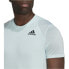 Фото #4 товара Футболка с коротким рукавом мужская Adidas Club Tennis 3 Stripes Белый