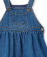 ფოტო #3 პროდუქტის Baby Girls Lara Denim Pinafore Dress