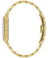 ფოტო #2 პროდუქტის Men's Marc Anthony Modern Quadra Diamond Accent Gold-Tone Stainless Steel Bracelet Watch 30mm