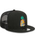 Men's Black SpongeBob SquarePants Pineapple Trucker 9FIFTY Snapback Hat