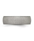 Фото #2 товара Stainless Steel Polished with Stone Finish 7mm Band Ring