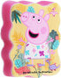 Badeschwamm für Kinder Peppa Pig Peppa im Wald rosa