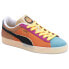 Puma Suede Classix Out Of Season Lace Up Mens Orange Sneakers Casual Shoes 3871
