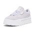 Puma Mayze Stack Suede Platform Womens Purple Sneakers Casual Shoes 38398308