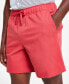 Men's Regular-Fit 7" Drawstring Shorts, Created for Macy's