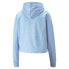 Puma Summer Splash Pullover Hoodie Womens Blue Casual Outerwear 67710993